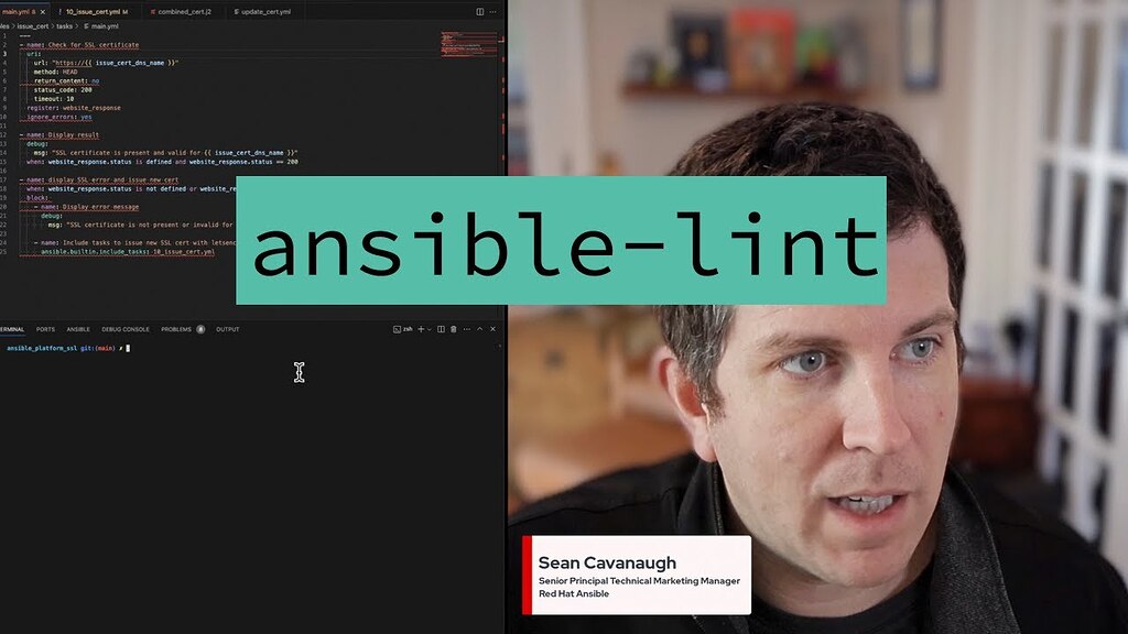 Ansible lint walkthrough guides faqs howtos ansible