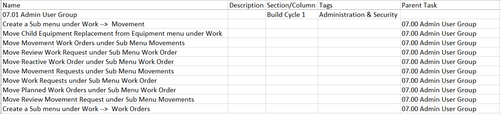 Importing New Project with Sub Tasks - Ask the Community - Asana Forum