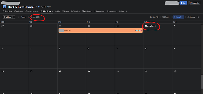 Screenshot 2025-10-07 Asana calendar bug