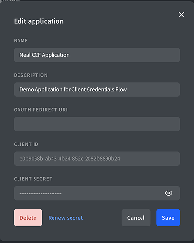 Application Details