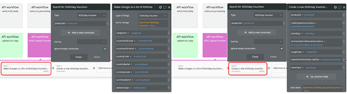 Back-end Workflow
