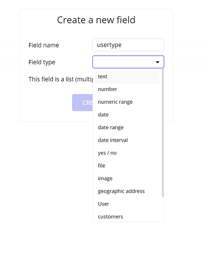 Usertype