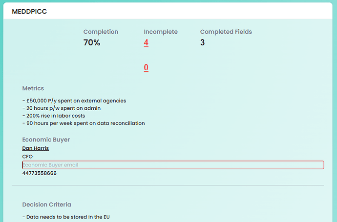 Example incomplete