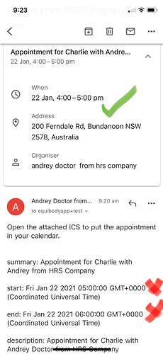 Meeting Request Email