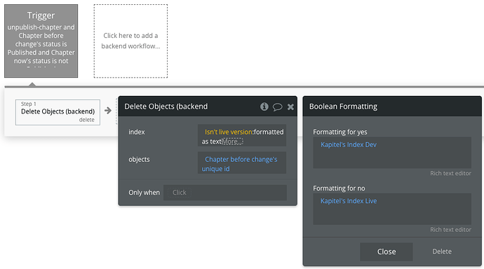 Workflow Configuration