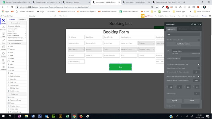 bookings%20popup%20Save%20workflow