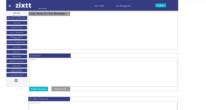 Admin Review -Owner Admin