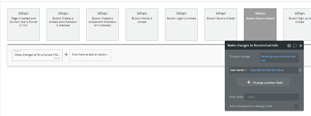 Make Chnages to thing - Need help - Bubble Forum