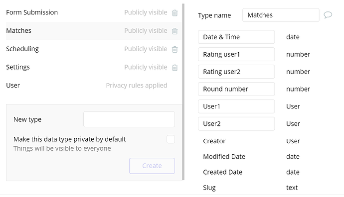 screenshot matches & users