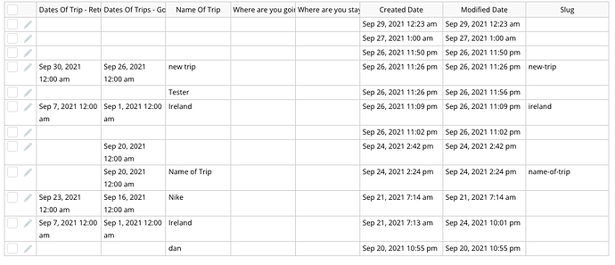 Dates Of Trip Reti Dates Of Trips - Gc Name Of Trip Where are you goir Where are you stay