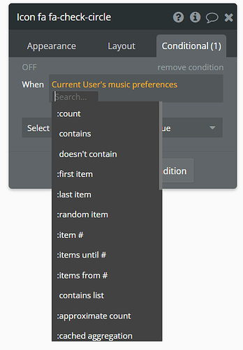 contains