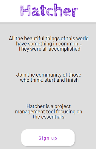 Hatcher