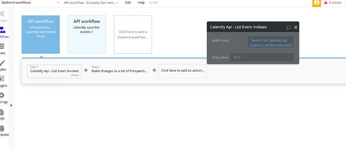 backend workflow