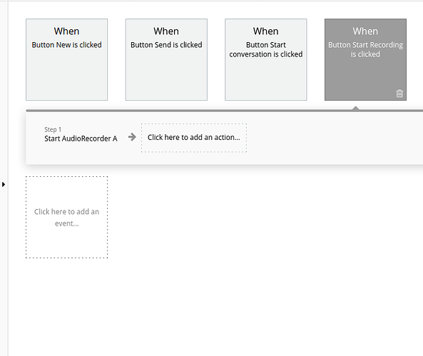 Start Recording Workflow