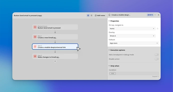 Universal Links Screenshot