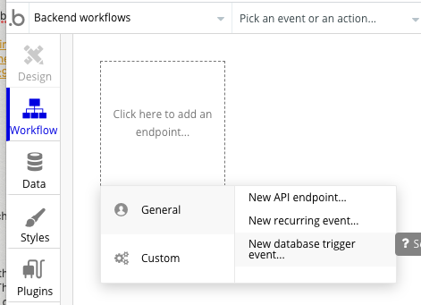 database trigger