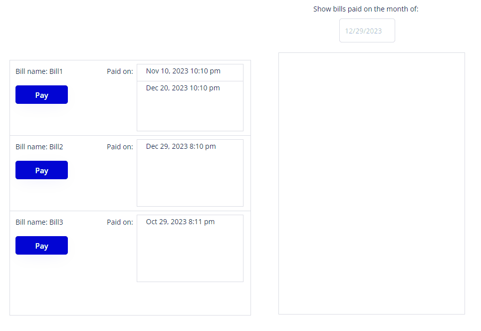 repeating group filter
