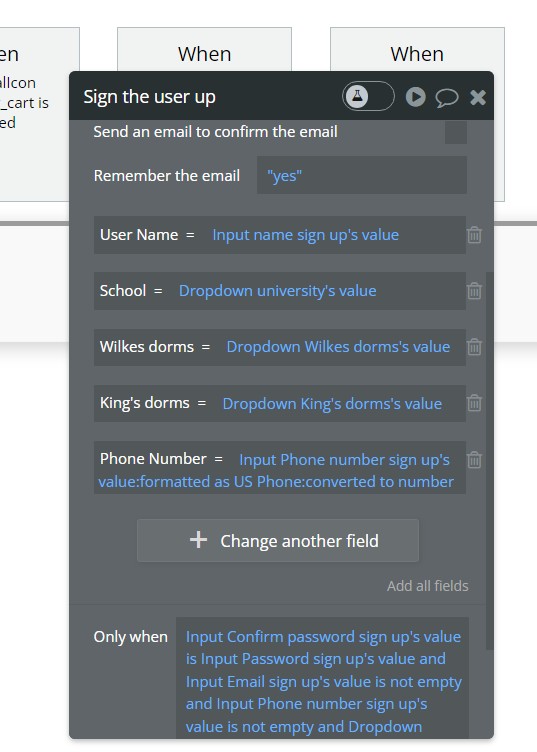 Saving a user's phone number to app data base - Need help - Bubble Forum
