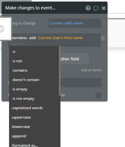 name field