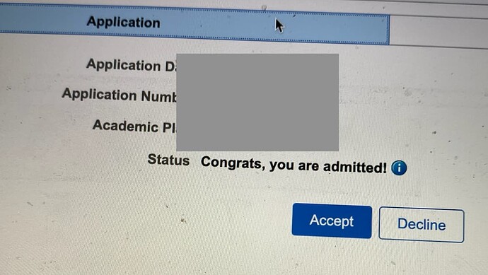 SDSU admit