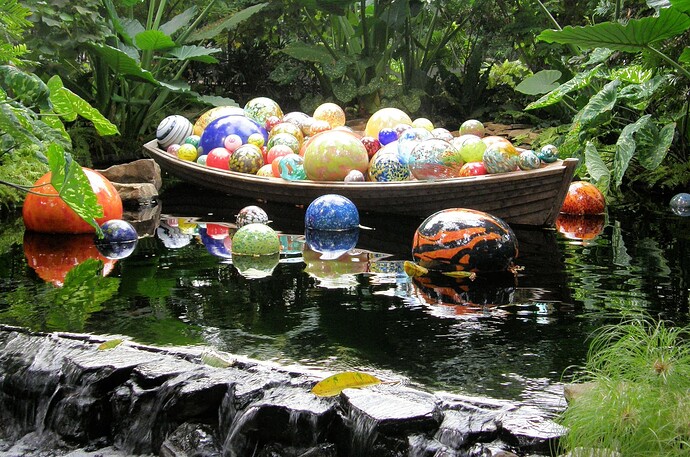 Boat and Globes 2