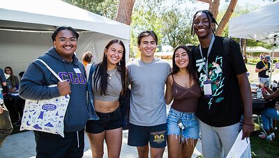Group of students outside