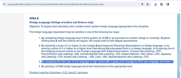 UCSB LOTE
