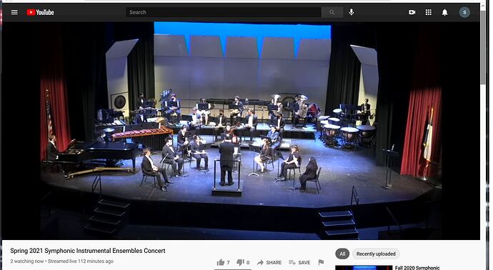 Dallas College Richland Campus Symphonic Istrumental Concert 2 Spring 2021 10