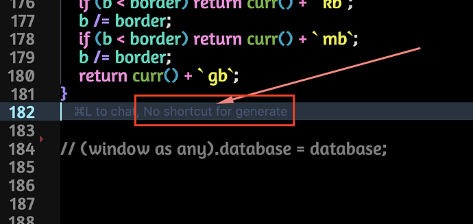 no shortcut to generarte