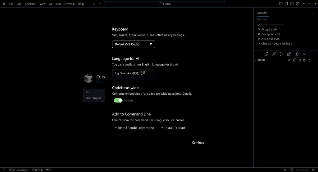 Cursor Initial Setup Repeats on Every Startup - Bug Reports - Cursor ...