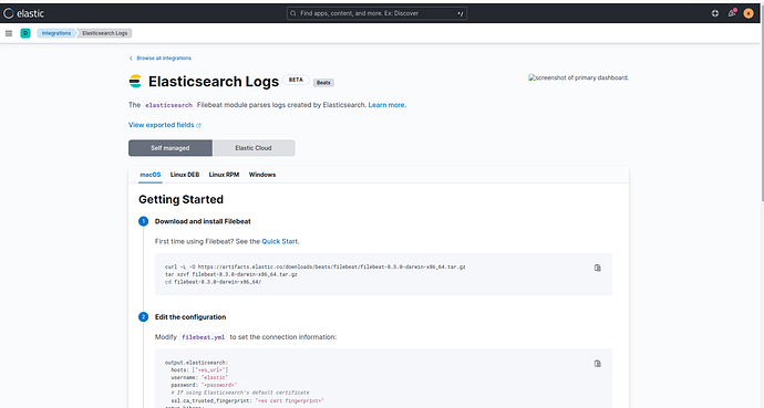 elasticsearch logs