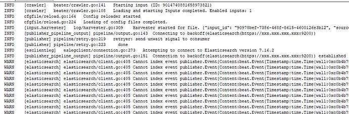 filebeat logs