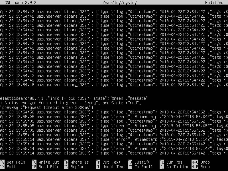 VirtualBox_Ubuntu%20wazuh_22_04_2019_17_25_28