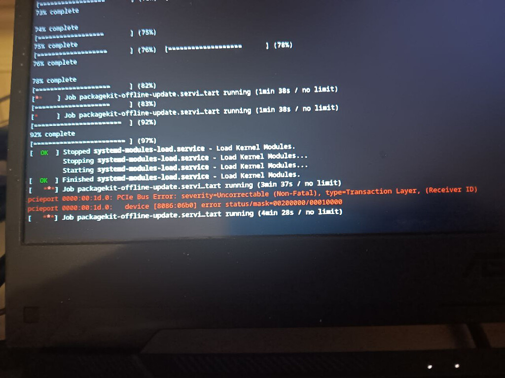 System crashed after update - Fedora Discussion