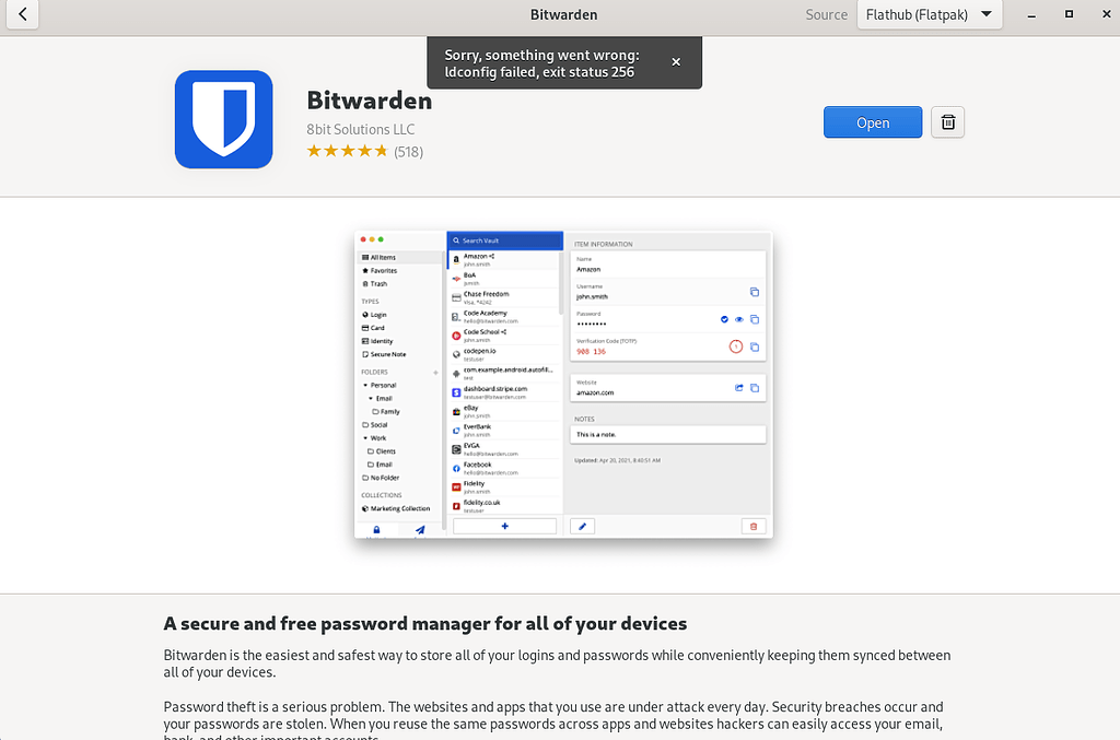 Unable to run flatpaks - Fedora Discussion