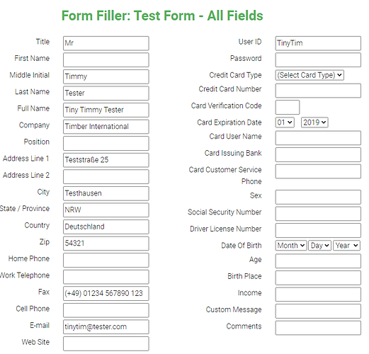 Roboform-FormFiller-TestForm
