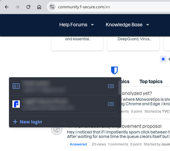 login