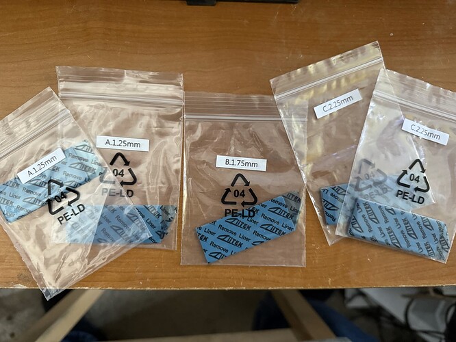 Dual M2 Thermal Pads