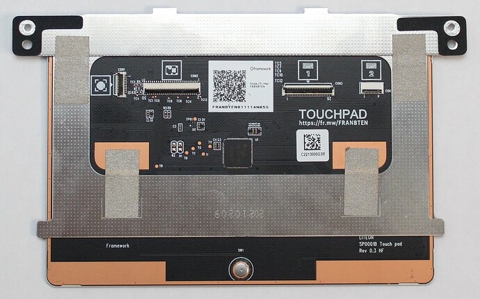FW touchpad board