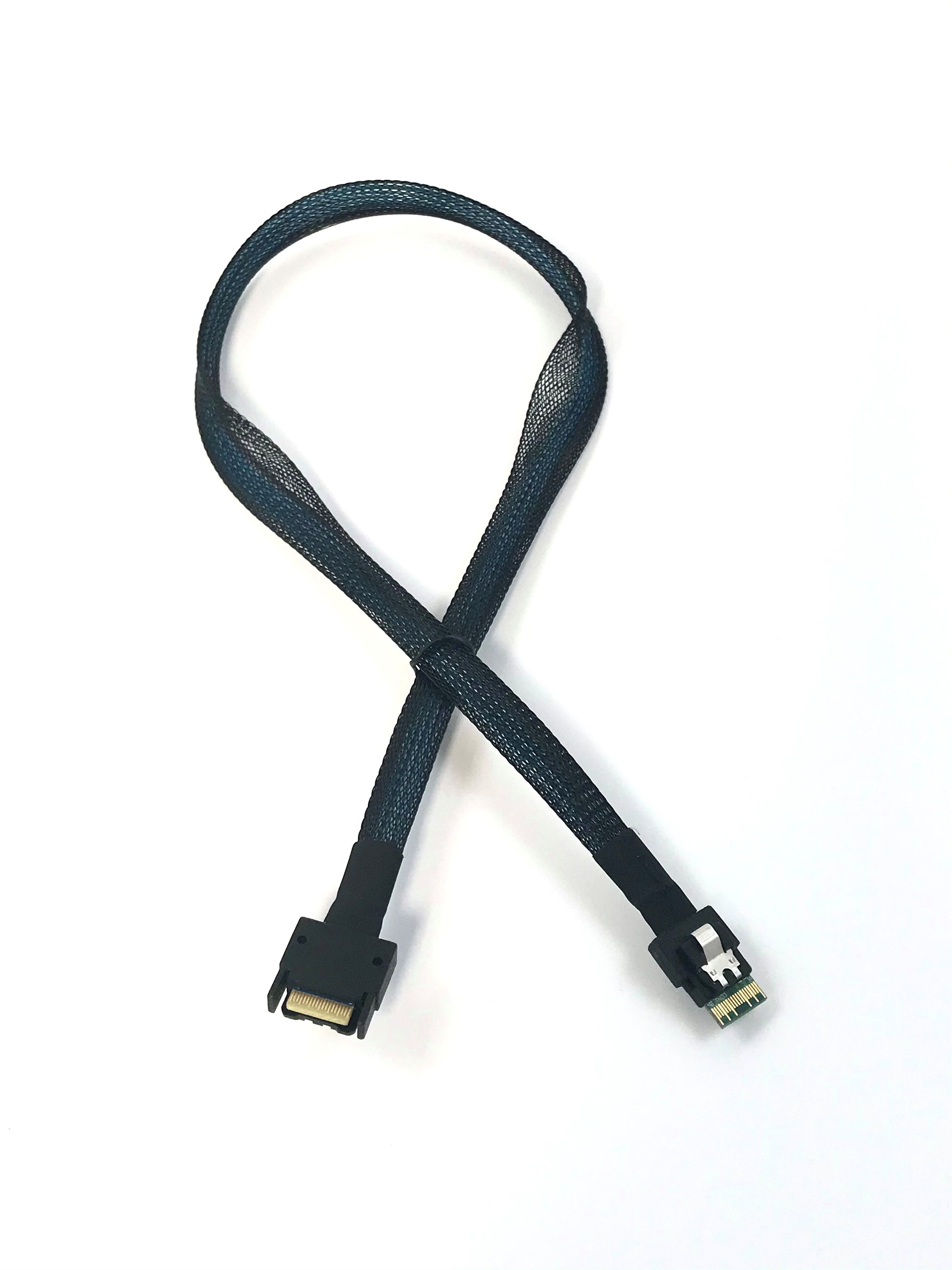 MCIO 4i to SlimSAS 4i cable