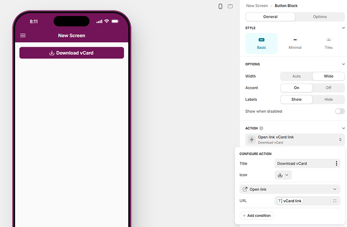Download vCard