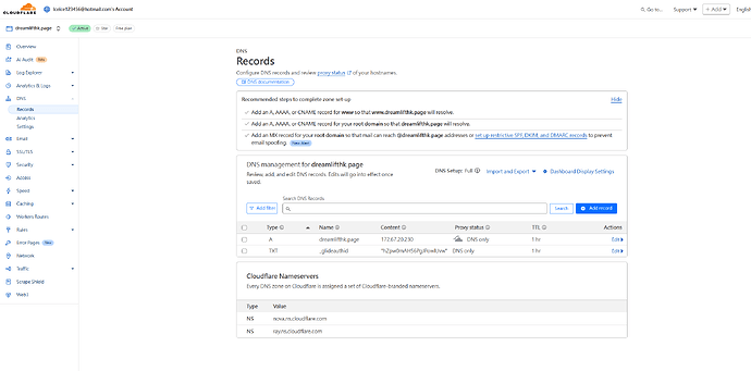 glide to cloudflare changed IP 202507181950