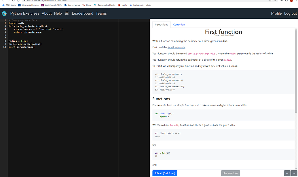 New to Python (learning functions) - Python Help - Discussions on ...