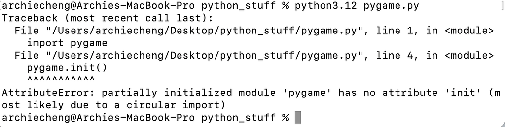 I need help with this pygame problem - Python Help - Discussions on ...