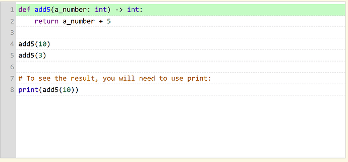 function call question