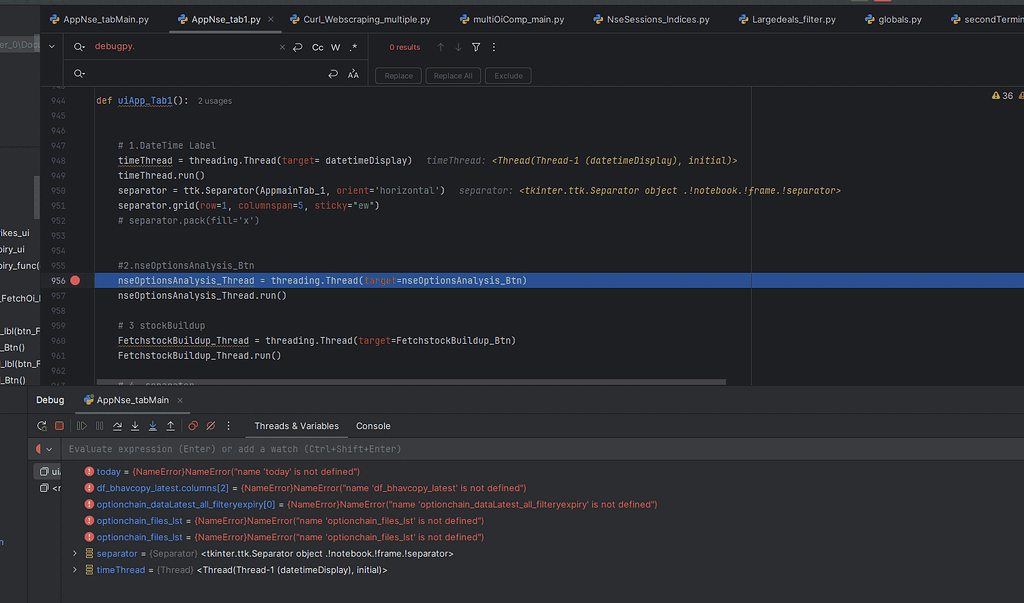 Debugger skips Tkinter button handler functions(Pycharm) - Python Help ...