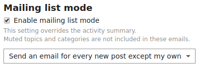 mailing-list-mode