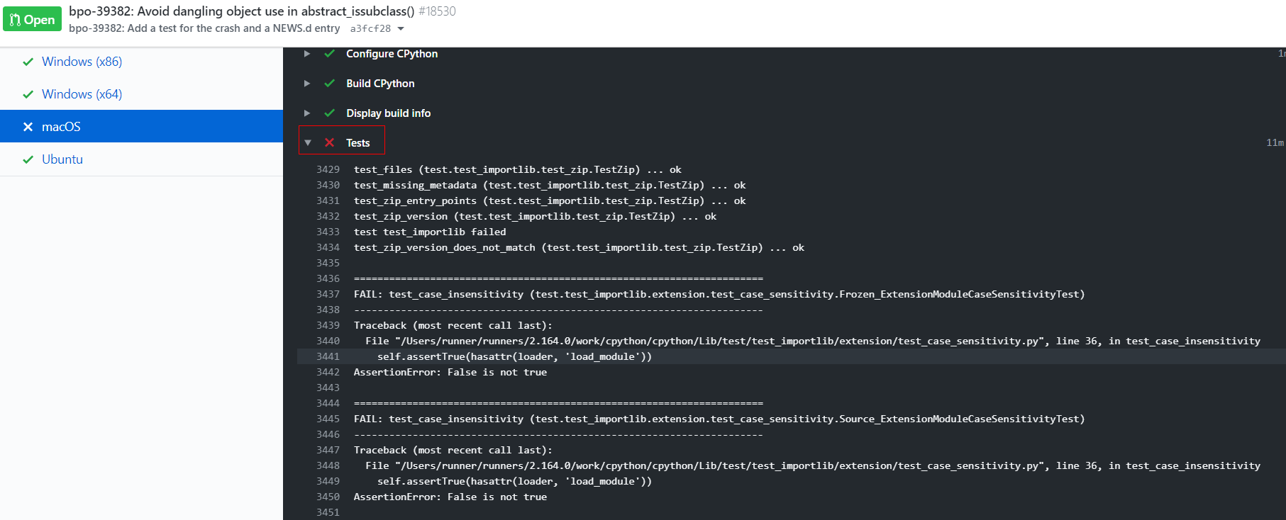 [fixed] CI gate of macOS have broken - Core Workflow - Discussions on ...