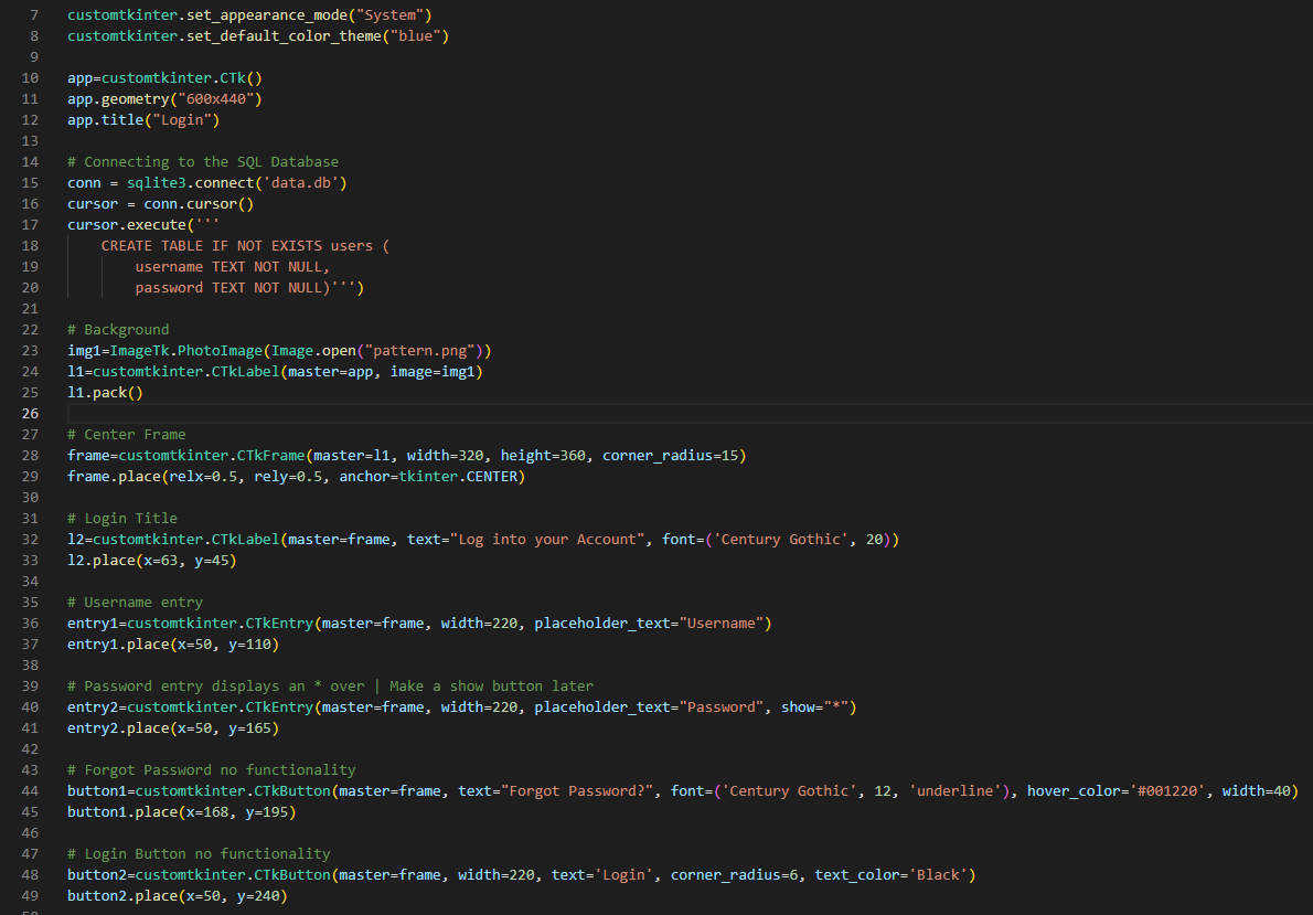 Button won't show up as just words - Python Help - Discussions on ...