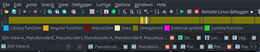 Prevent multiple pseudocode windows when debugging - IDA General - Hex ...